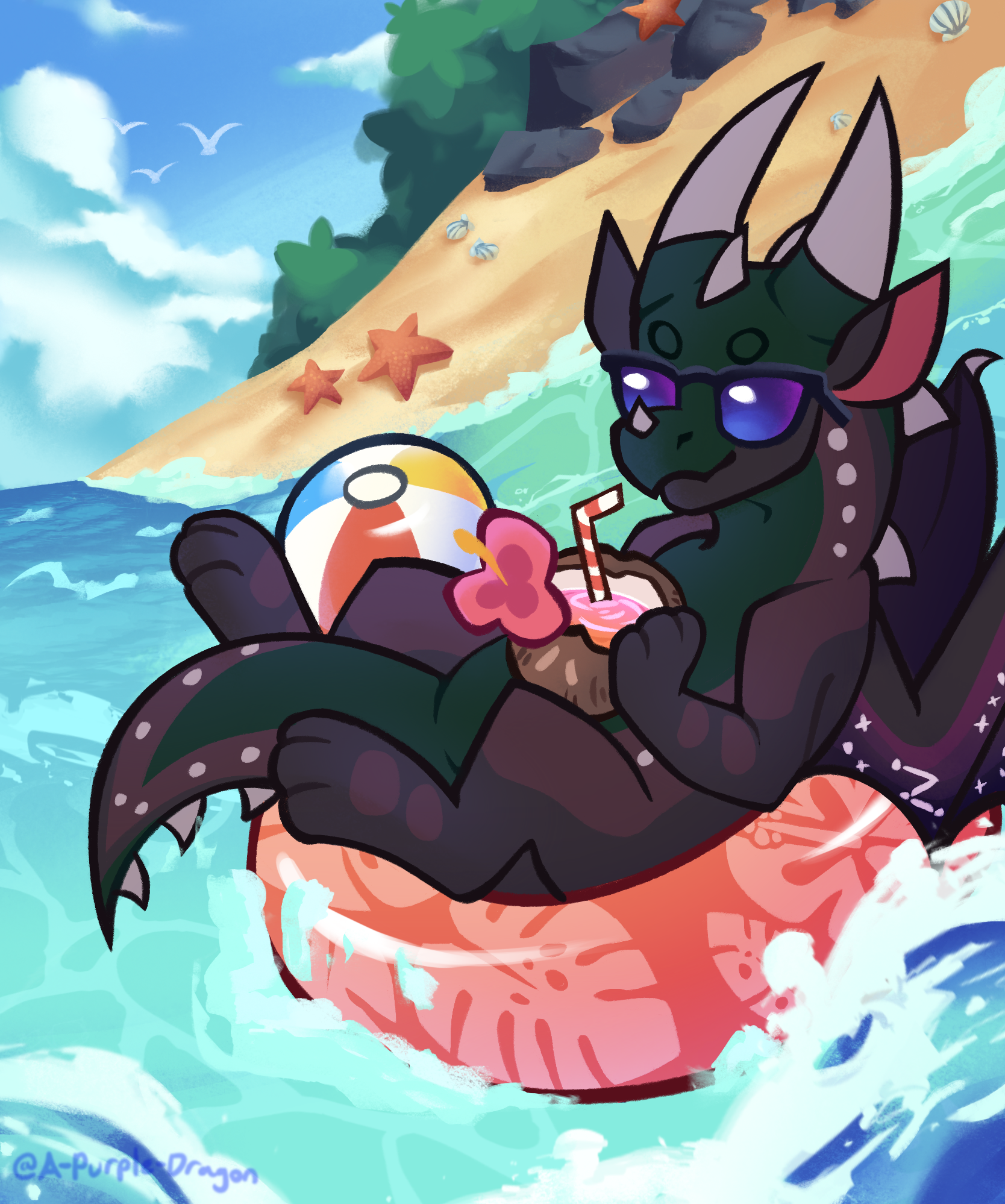 A YCH I got from A Purple Dragon!
